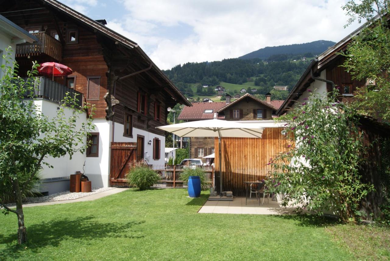 Ferienwohnung Landhaus Torghele Schruns Exterior foto