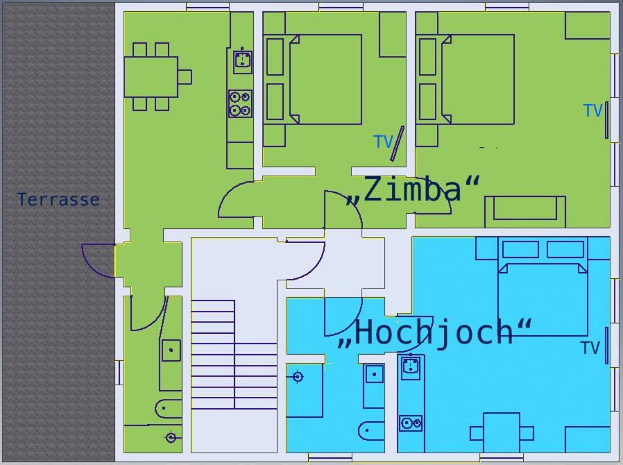 Ferienwohnung Landhaus Torghele Schruns Exterior foto